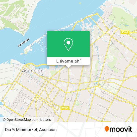 Mapa de Dia % Minimarket