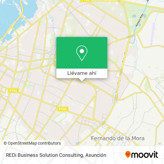 Mapa de REDi Business Solution Consulting