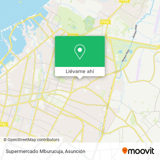 Mapa de Supermercado Mburucuja
