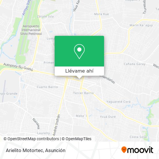 Mapa de Arielito Motortec