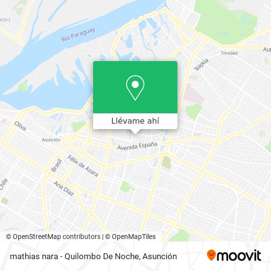 Mapa de mathias nara - Quilombo De Noche