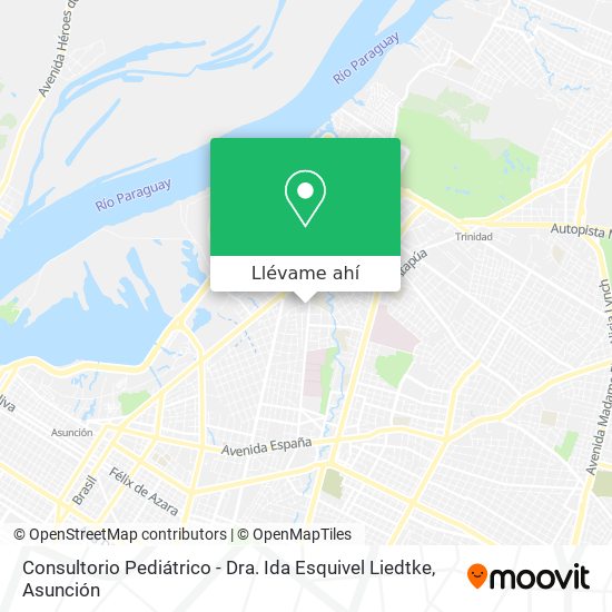 Mapa de Consultorio Pediátrico - Dra. Ida Esquivel Liedtke