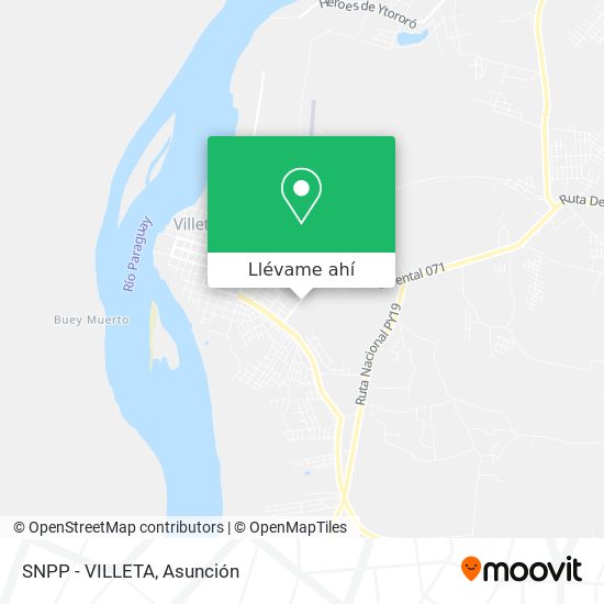 Mapa de SNPP - VILLETA