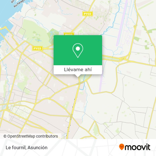 Mapa de Le fournil