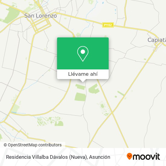 Mapa de Residencia Villalba Dávalos  (Nueva)