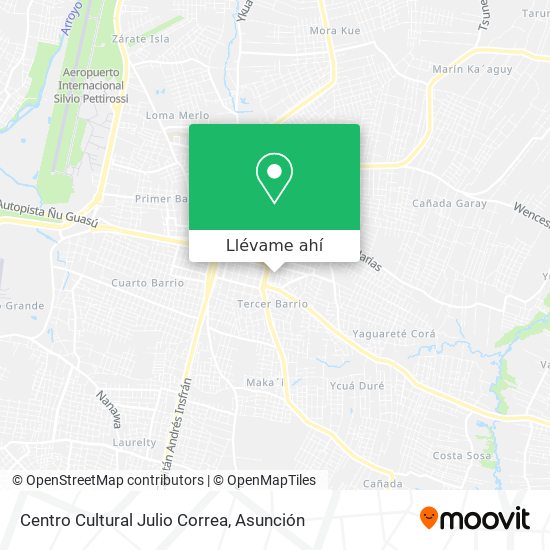 Mapa de Centro Cultural Julio Correa