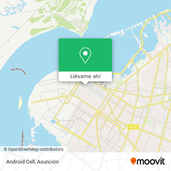 Mapa de Android Cell