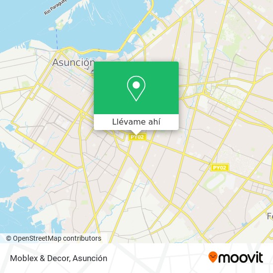 Mapa de Moblex & Decor