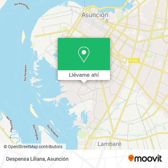 Mapa de Despensa Liliana