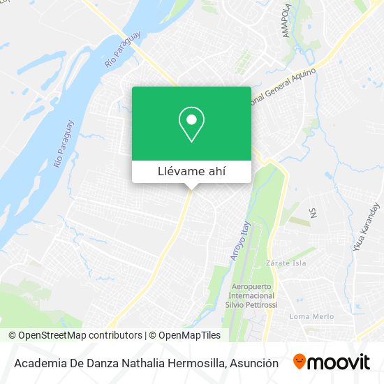 Mapa de Academia De Danza Nathalia Hermosilla