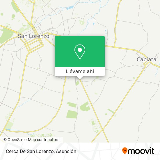 Mapa de Cerca De San Lorenzo