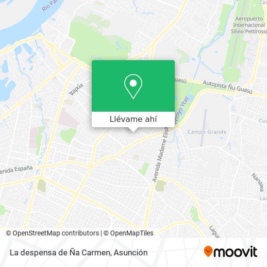 Mapa de La despensa de Ña Carmen