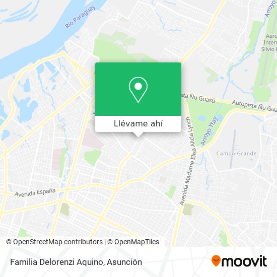 Mapa de Familia Delorenzi Aquino