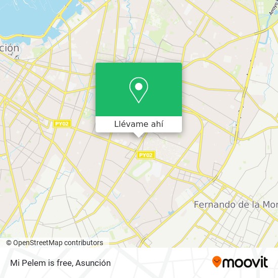 Mapa de Mi Pelem is free