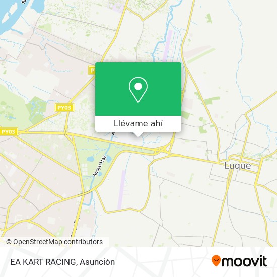 Mapa de EA KART RACING