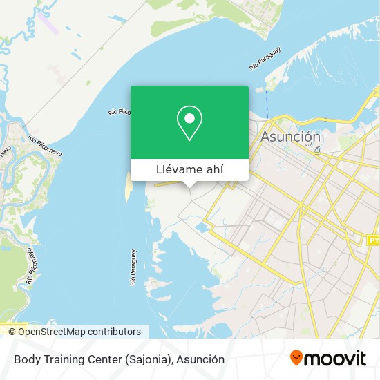 Mapa de Body Training Center (Sajonia)