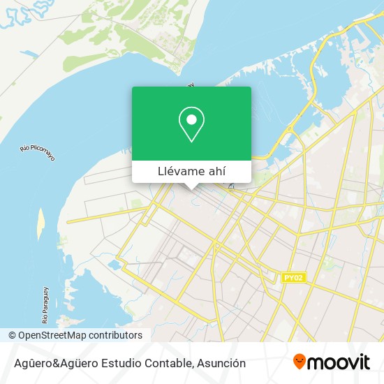 Mapa de Agûero&Agüero Estudio Contable