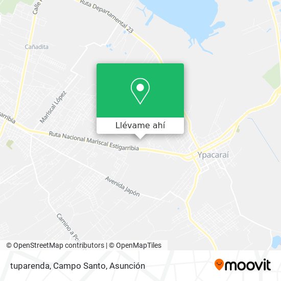 Mapa de tuparenda, Campo Santo