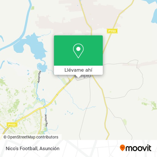 Mapa de Nico's Football