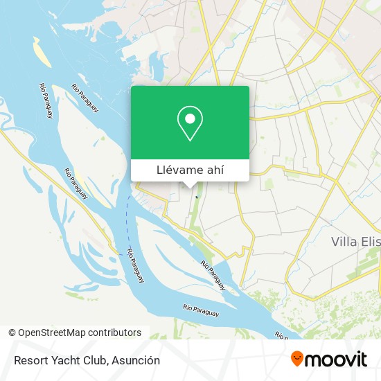 Mapa de Resort Yacht Club