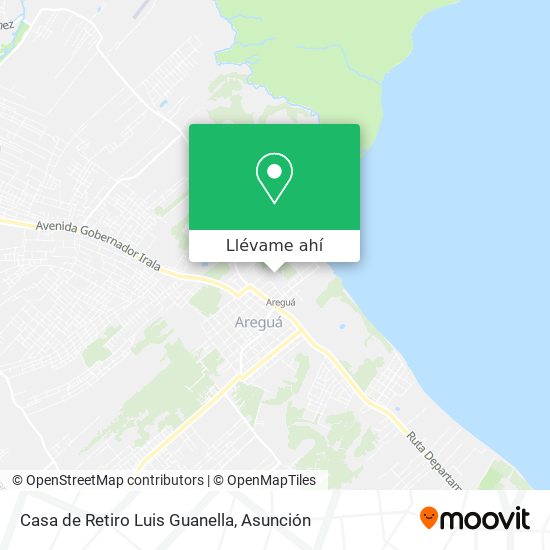 Mapa de Casa de Retiro Luis Guanella