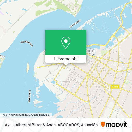 Mapa de Ayala Albertini Bittar & Asoc. ABOGADOS