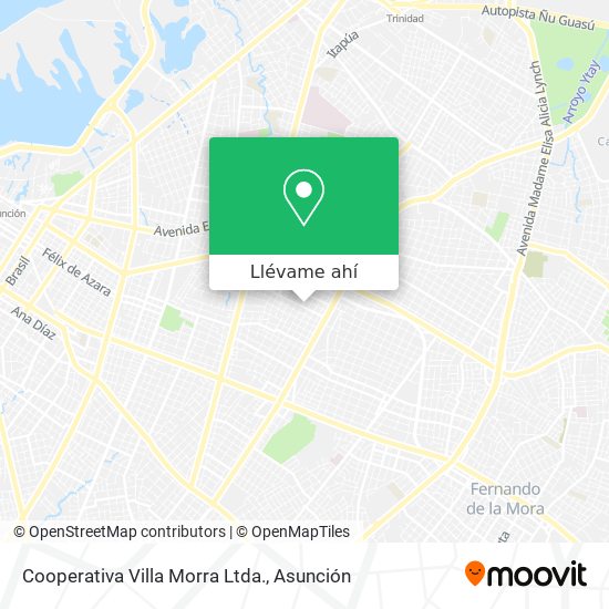 Mapa de Cooperativa Villa Morra Ltda.
