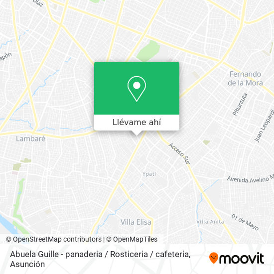 Mapa de Abuela Guille - panaderia / Rosticeria / cafeteria
