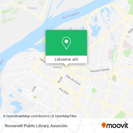 Mapa de Roosevelt Public Library