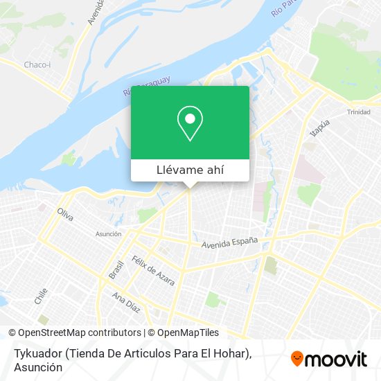 Mapa de Tykuador (Tienda De Articulos Para El Hohar)