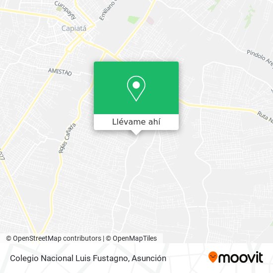 Mapa de Colegio Nacional Luis Fustagno
