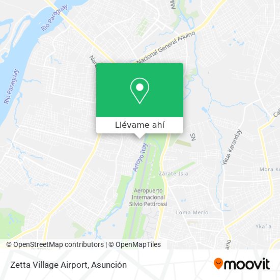 Mapa de Zetta Village Airport