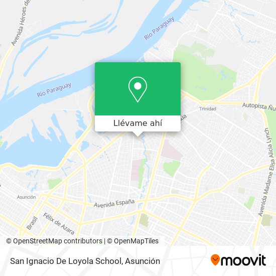 Mapa de San Ignacio De Loyola School