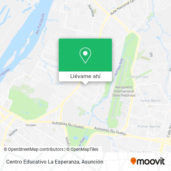 Mapa de Centro Educativo La Esperanza