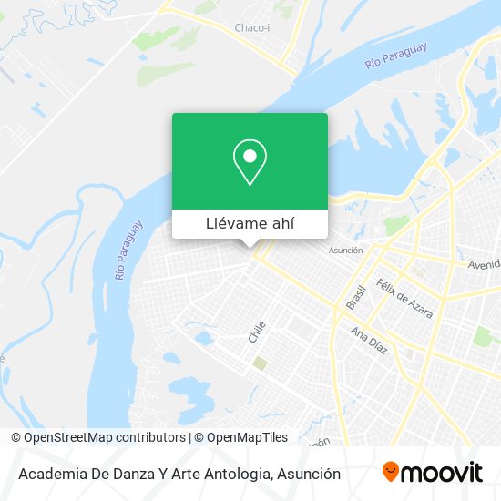 Mapa de Academia De Danza Y Arte Antologia