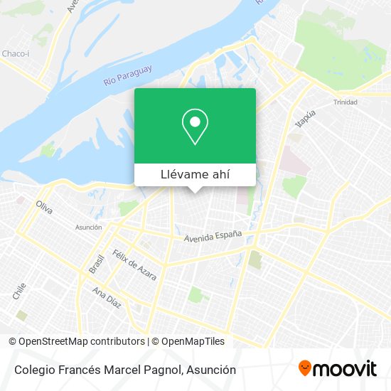 Mapa de Colegio Francés Marcel Pagnol