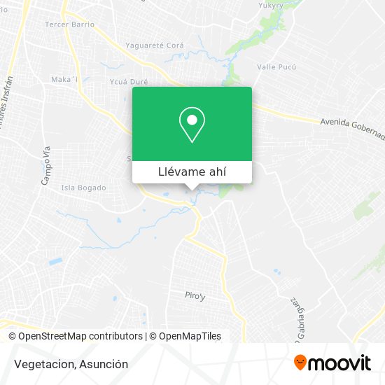 Mapa de Vegetacion