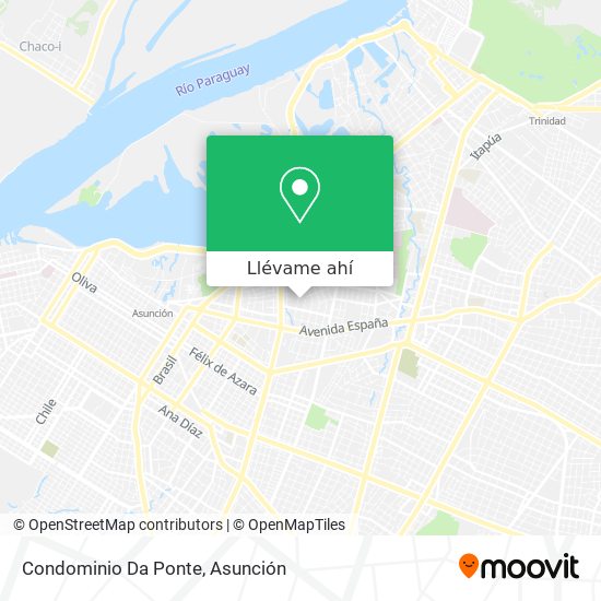 Mapa de Condominio Da Ponte