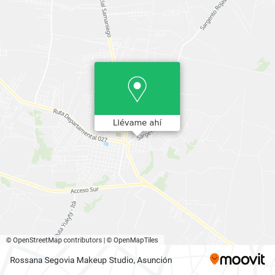 Mapa de Rossana Segovia Makeup Studio
