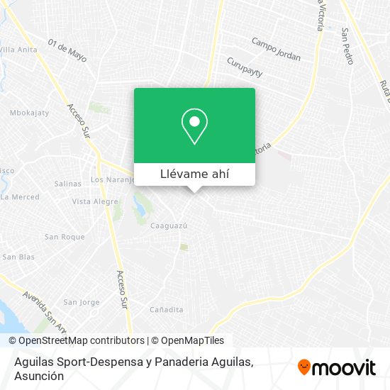 Mapa de Aguilas Sport-Despensa y Panaderia Aguilas