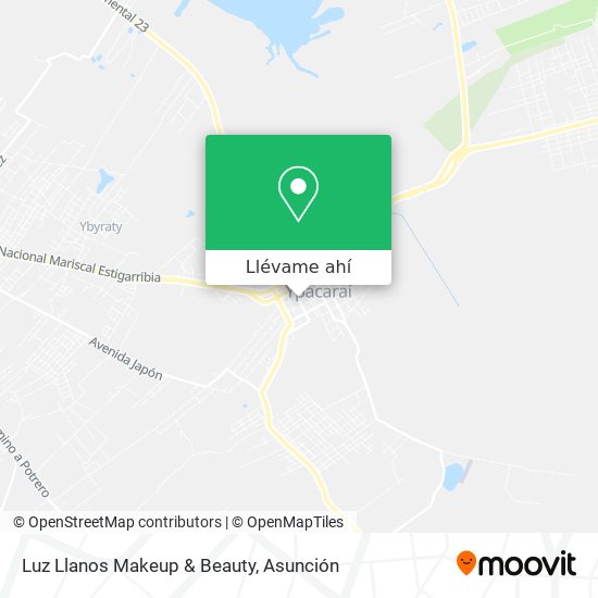 Mapa de Luz Llanos Makeup & Beauty