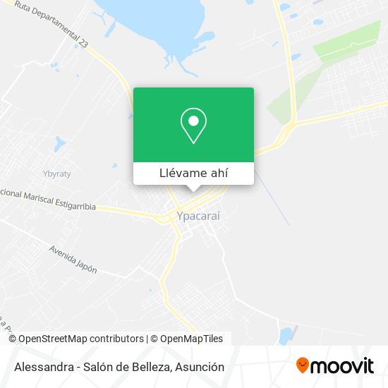 Mapa de Alessandra - Salón de Belleza