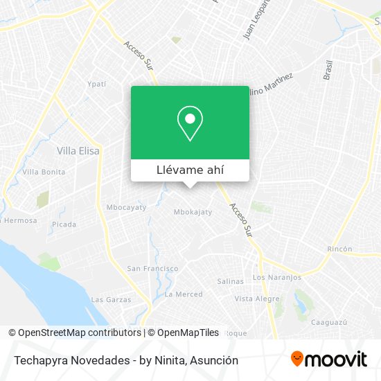 Mapa de Techapyra Novedades - by Ninita