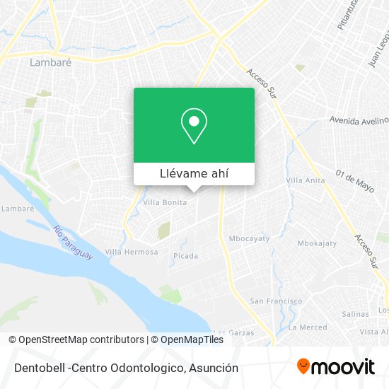 Mapa de Dentobell -Centro Odontologico