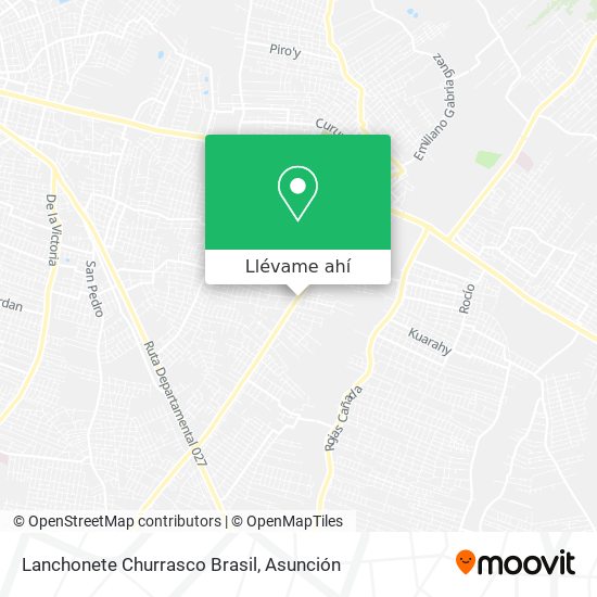 Mapa de Lanchonete Churrasco Brasil