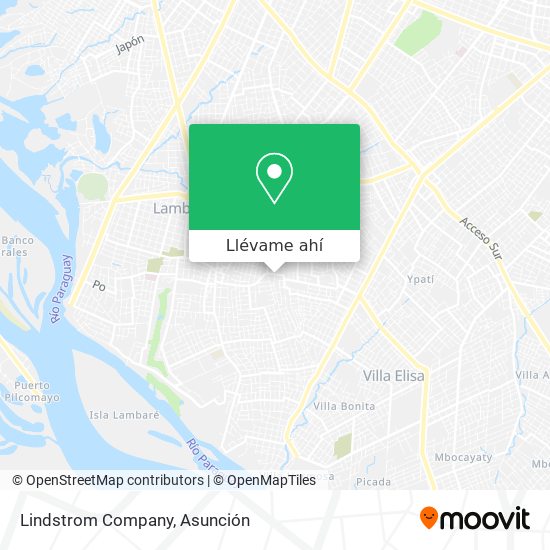 Mapa de Lindstrom Company