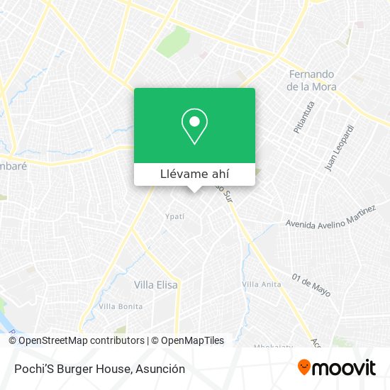 Mapa de Pochi’S Burger House