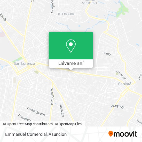 Mapa de Emmanuel Comercial