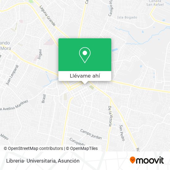 Mapa de Libreria- Universitaria