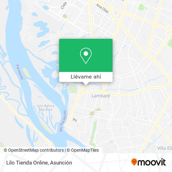 Mapa de Lilo Tienda Online